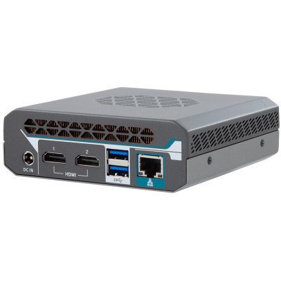 ARBOR IEC-3714 Digital Signage Box, Intel Core Ultra 5, 96GB memory, 2.5 GbE LAN, HDMI, DisplayPort